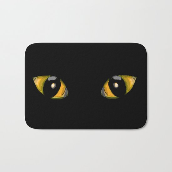 Cats Eyes Bath Mat