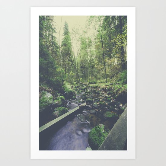 Mountain of solitude Art Print