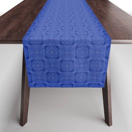 Cobalt Blue Pattern 1 Table Runner