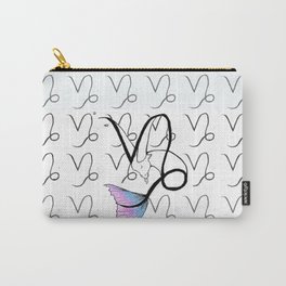 Capricorn Stylized Carry-All Pouch
