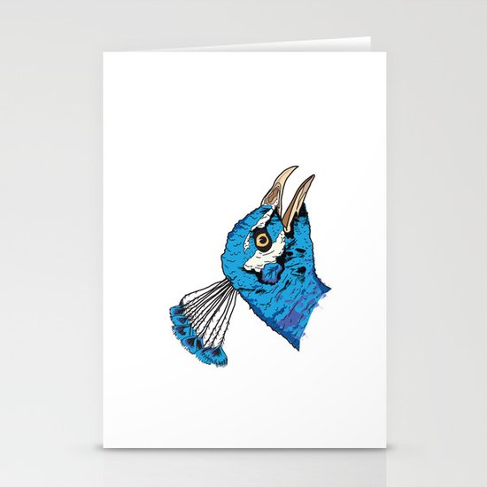 Peacock Stationery Cards