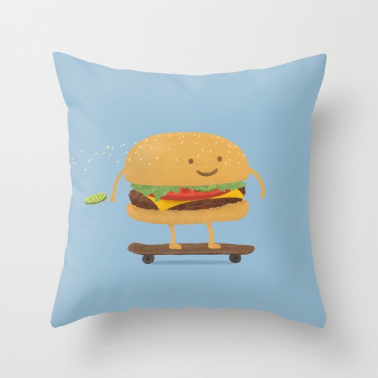 Fast Food Throw Pillow