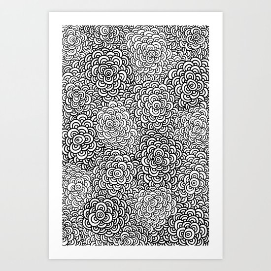 Scallop Bombs Art Print