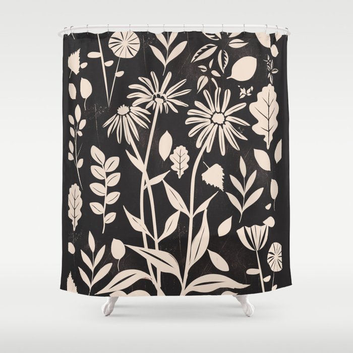 Botanical Illustration 3 Shower Curtain