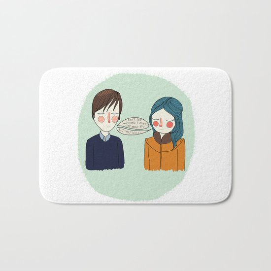 I Can't See Anything I Don't Like About You Bath Mat
