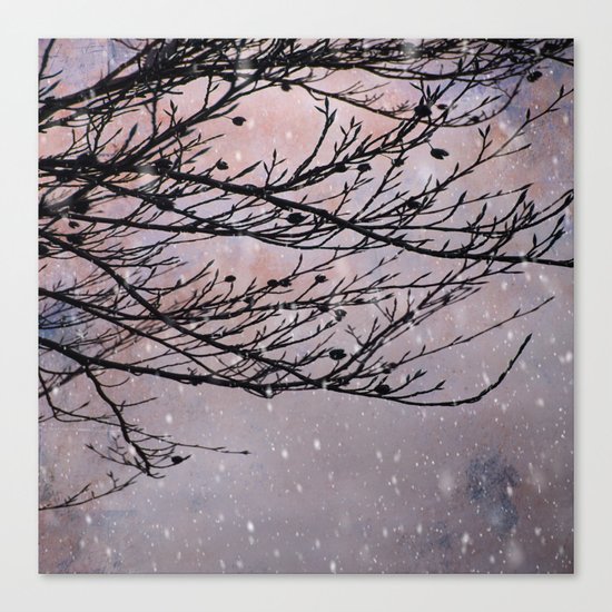 Dusky Winter Days Canvas Print