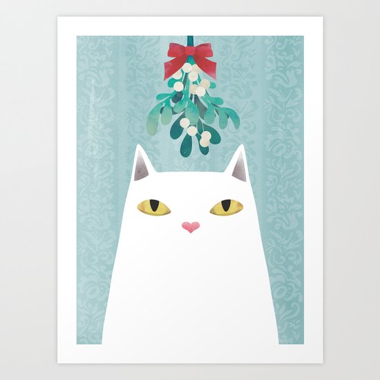 Mistletoe? Art Print