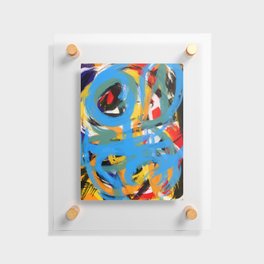 Abstraction of Joy Floating Acrylic Print