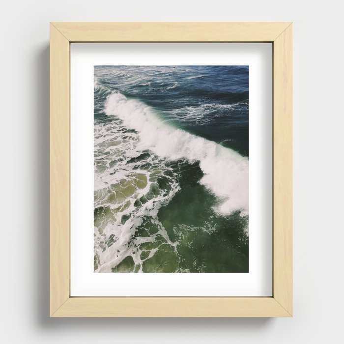 Hermosa Beach Recessed Framed Print