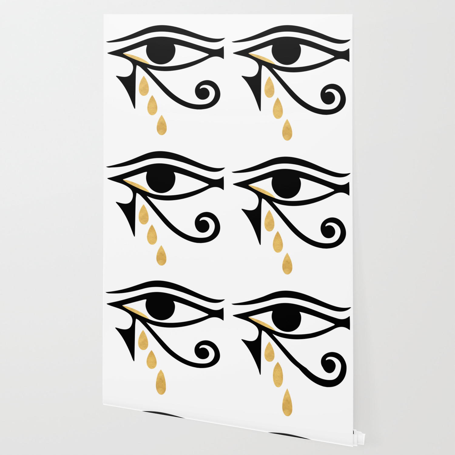 All Seeing Cry Eye Of Horus Wallpaper By Deificusart Society6
