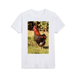 Free Range Chicken Vert Kids T Shirt