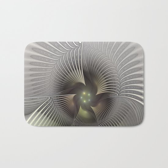 Stand Up, Abstract Fractal Art Bath Mat