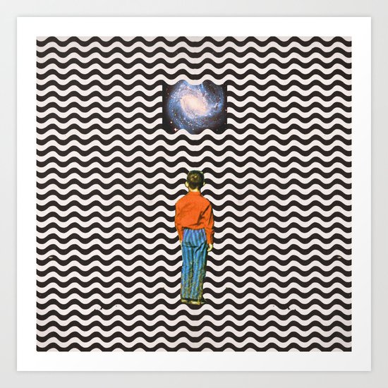 Illusion sleep Art Print
