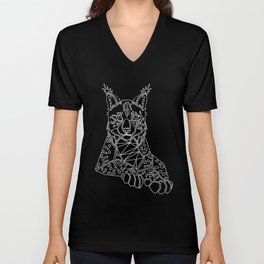 Iberian lynx V Neck T Shirt