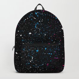Paint Splatter Universe Backpack