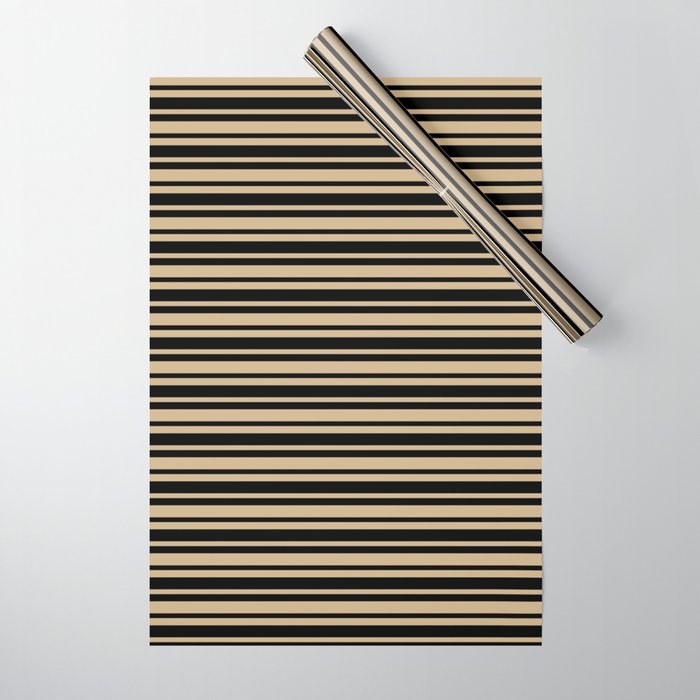 Tan top wrapping paper