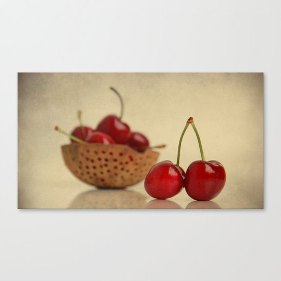 Love Cherries Canvas Print