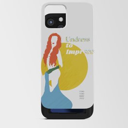 Undress to impress iPhone Card Case