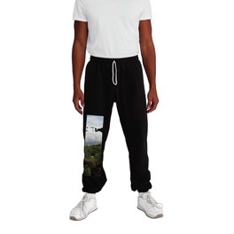 Countryside Hills Landscape with Olive Tree Sweatpants