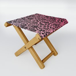 Flower's Season Folding Stool