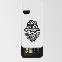 Abstract heart Android Card Case