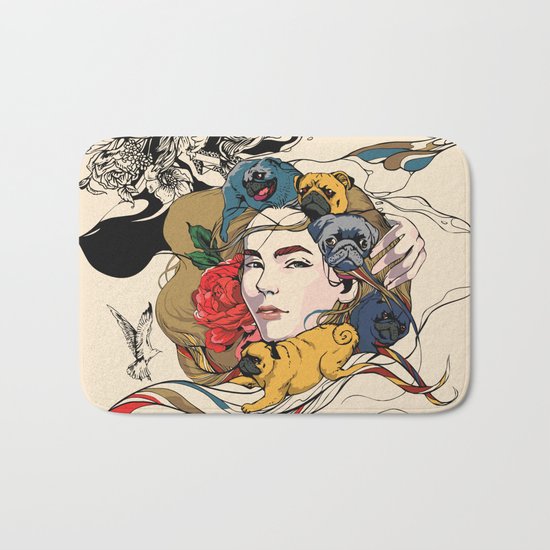 Let My Baby Stay Bath Mat