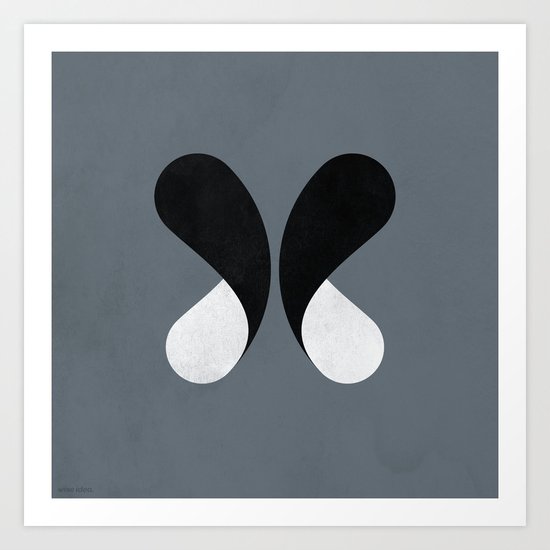 Come Together (Slate) Art Print