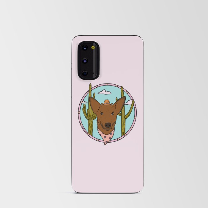 Cowboy Dog- Shepherd Android Card Case