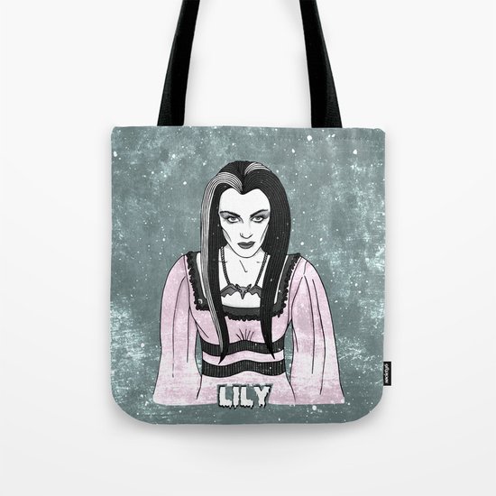Lily Munster Tote Bag