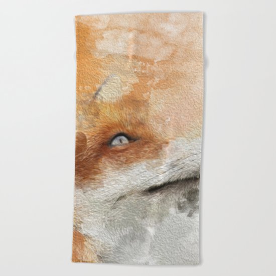 The Fox Beach Towel