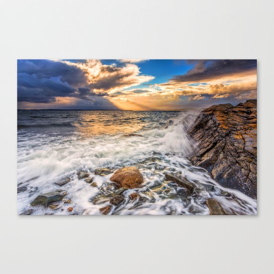 Sea Rock IV Canvas Print