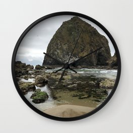 Haystack Rock Marine Garden Wall Clock
