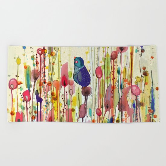 joy Beach Towel