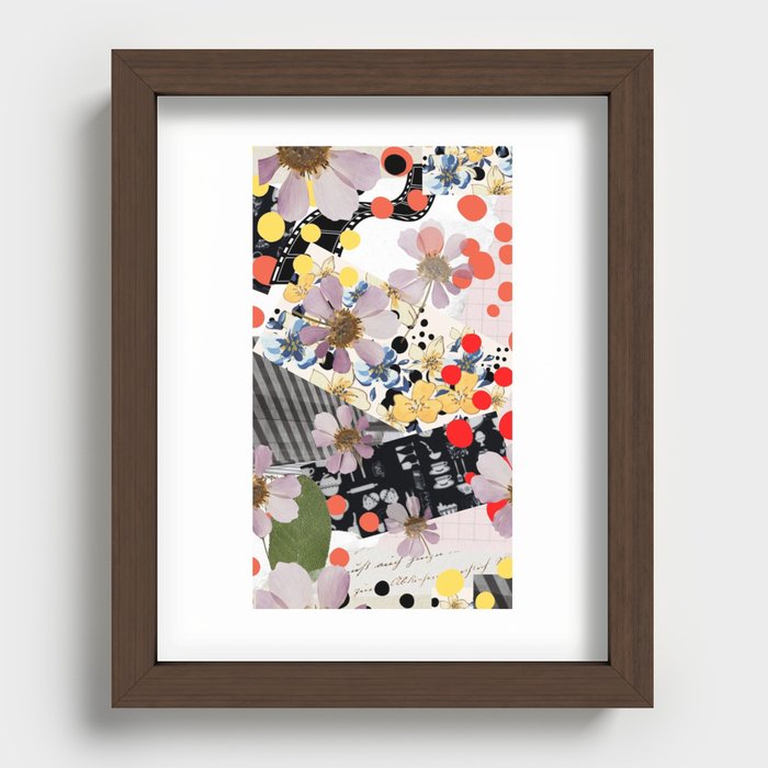 Masked Recessed Framed Print