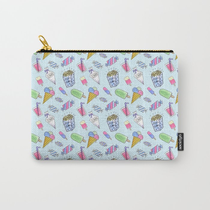Cute candy and ice-cream pattern Carry-All Pouch