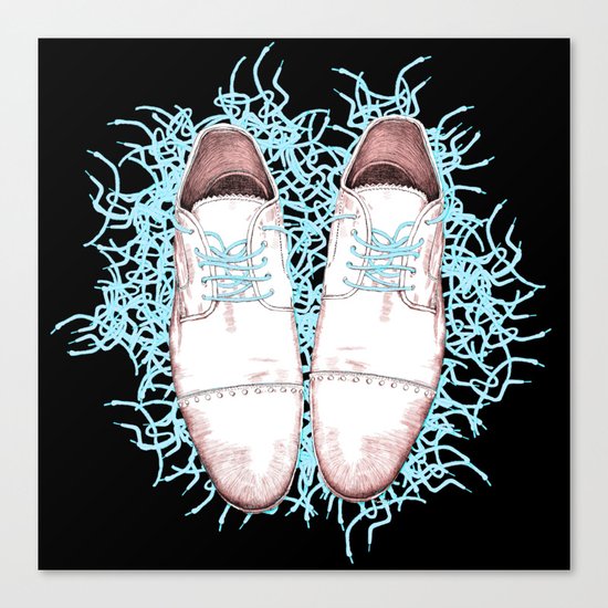 Shoes version 2 Canvas Print