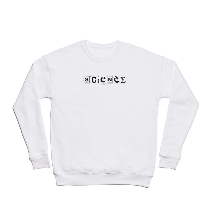 Scientific Symbols Science Crewneck Sweatshirt