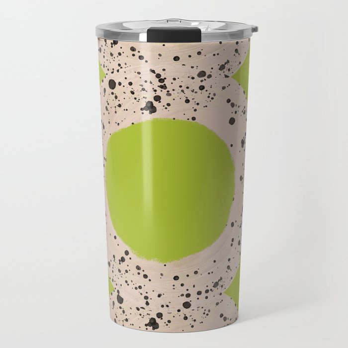 Green Eggshell Stone Travel Mug