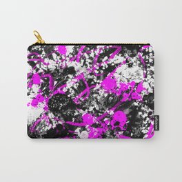Individualistic Graffiti 5 Fuchsia Pink - Abstract Art Series Carry-All Pouch