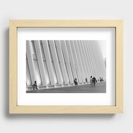 World Trade Center Station Recessed Framed Print