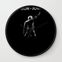 BON JOVI IN LIVE CONCERT CUPU Wall Clock | Musict Shirts, Merchandise, Digital, Graphicdesign, Musicmerchandise, Concertt Shirts, T Shirts 