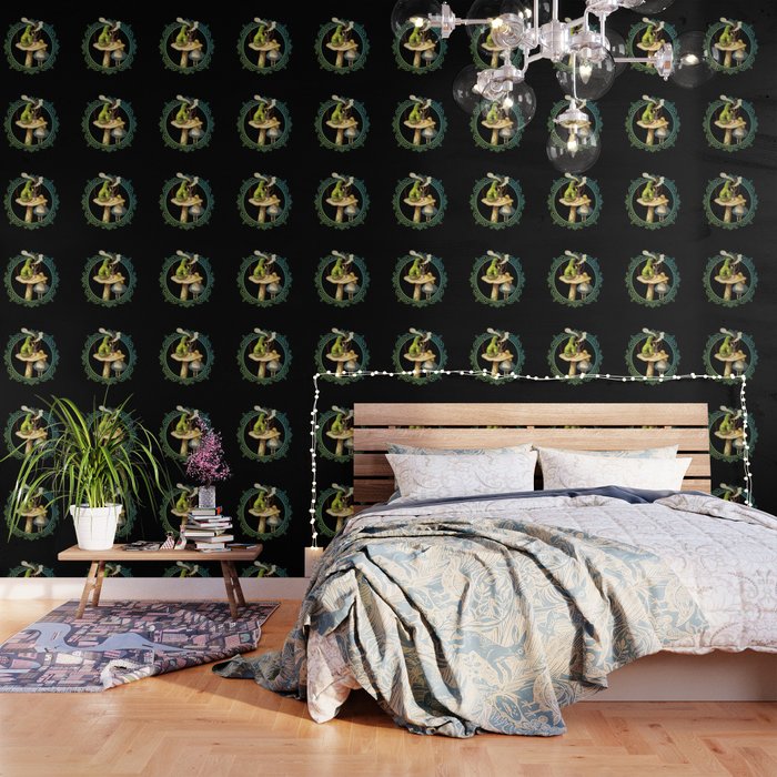 Alice And The Smoking Caterpillar Alice In Wonderland Wallpaper By Nomadartstudio