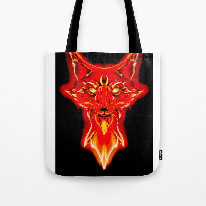 fire fox Tote Bag