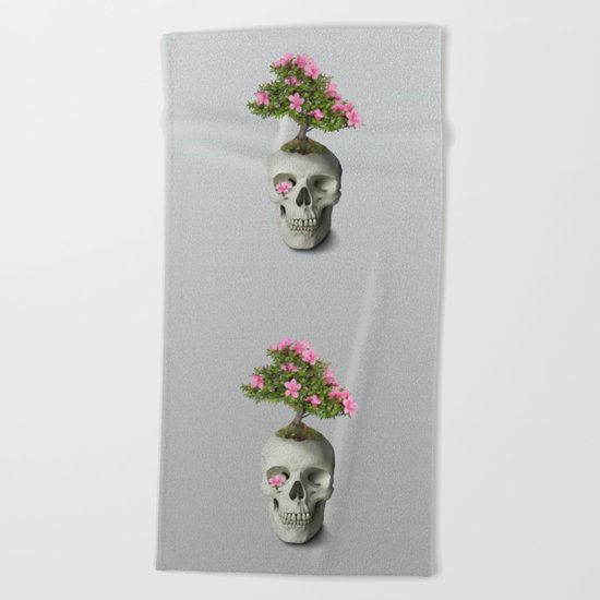 Bonsai Skull Beach Towel