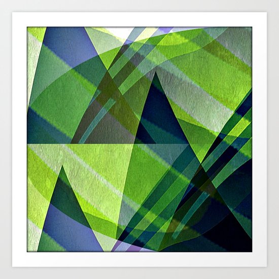 Pyramids Art Print