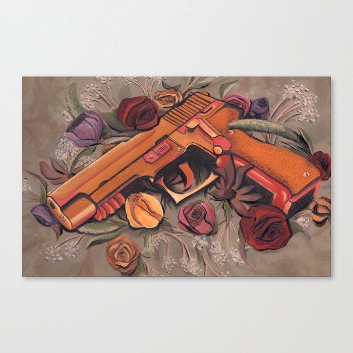 Garden Gun Canvas Print