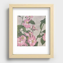 Prairie Rose Recessed Framed Print