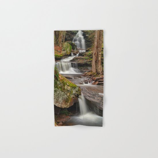 Ricketts Glen Waterfall Layers Hand & Bath Towel