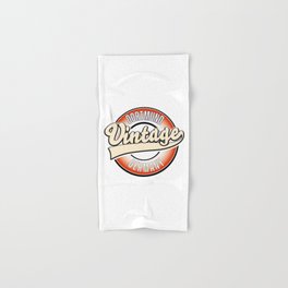 Dortmund vintage style logo. Hand & Bath Towel