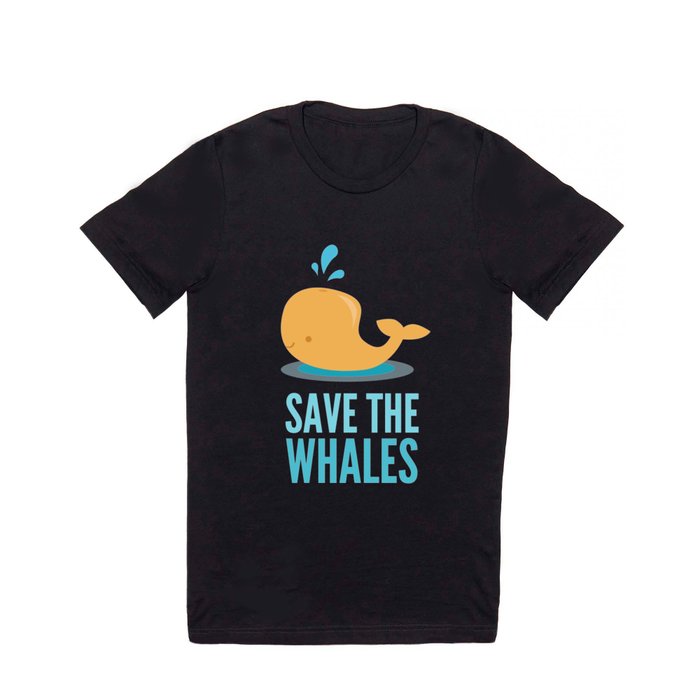 SAVE THE WHALES T Shirt